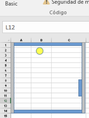 El juego del Pong para Excel en Visual Basic for Applications (VBA)